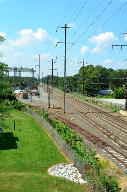 View south of NE corridor