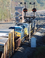 CSX614
                leading CSX7390 and CSX5418 into Cumberland.JPG
