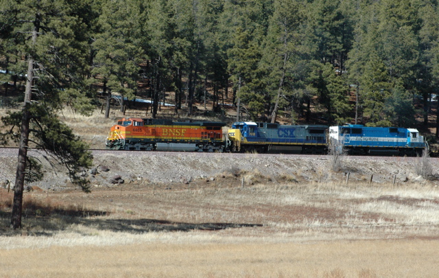 Westbound hill out of Flagstaff