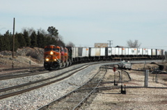 Westbound trailers