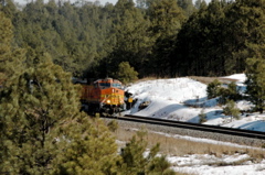 At the crest west of Flagstaff