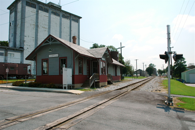 Hampstead Station view East.JPG