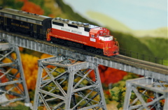 Fall Viaduct Scene on WMRRHS Layout.JPG